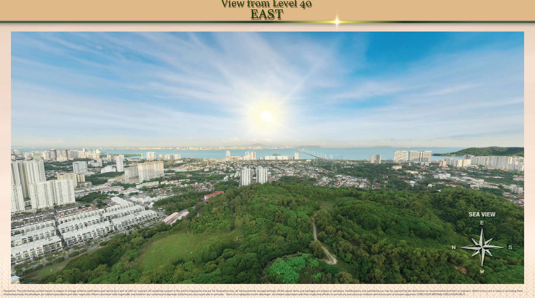 east