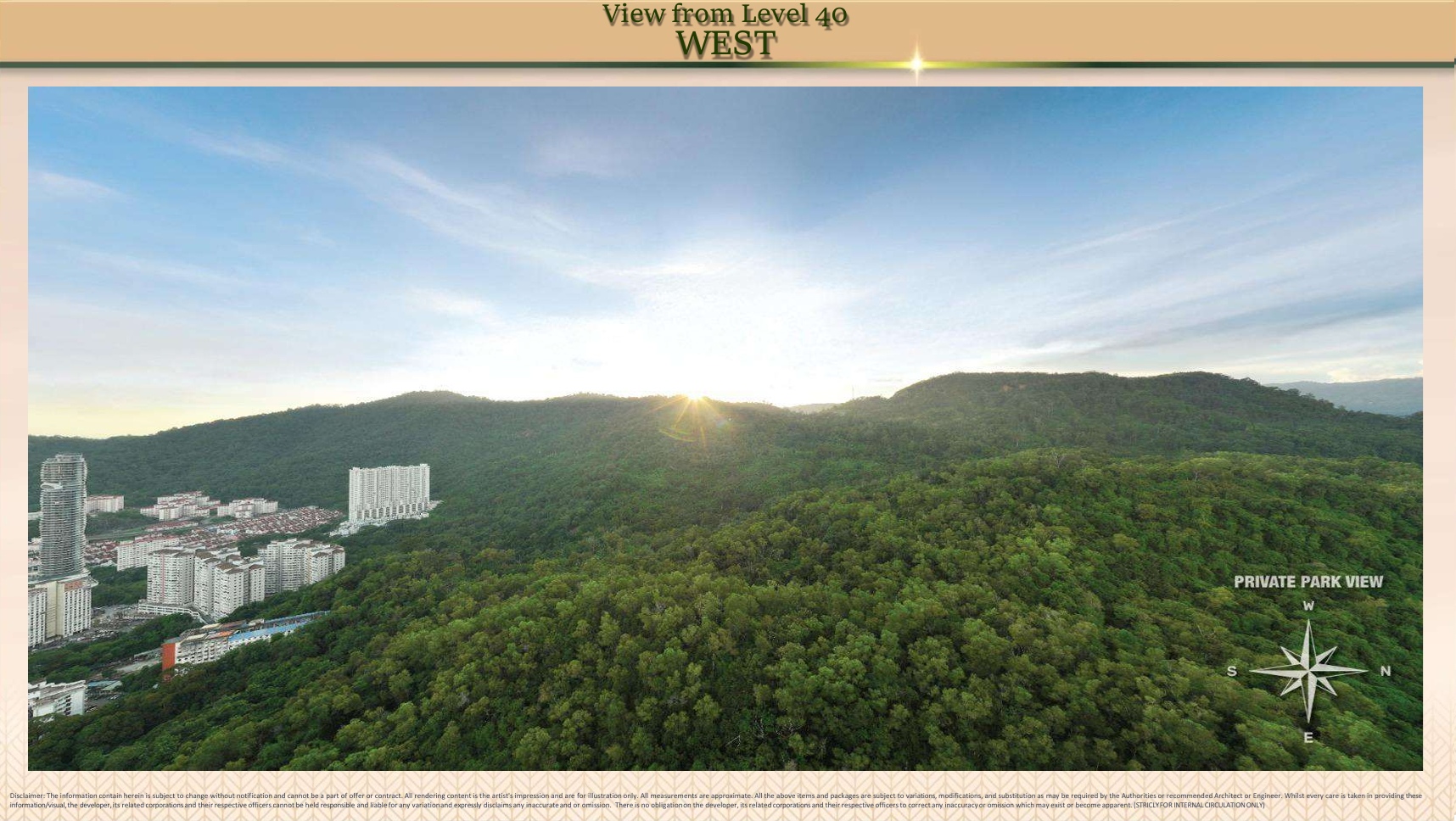 west